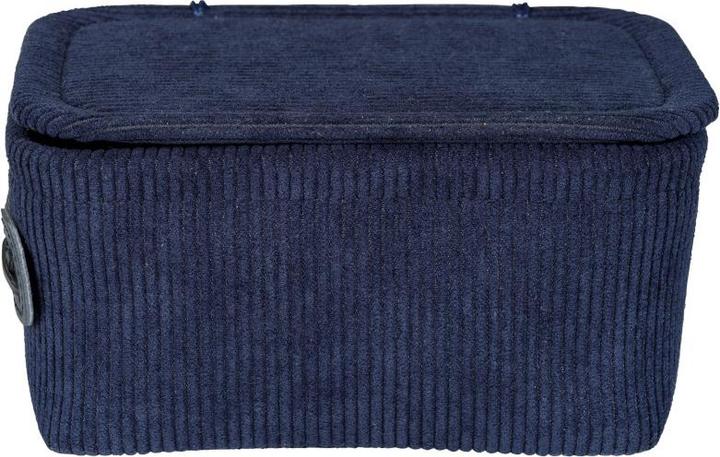 Actual product image Wenko Bathroom basket Anela dark blue