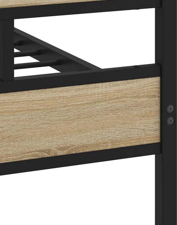 Immagine prodotto VidaXL Letto in metallo Struttura letto a doghe letto matrimoniale senza materasso 160x200cm (160 x 200 cm)