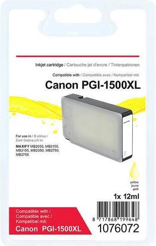 Produktbild Office Depot Tintenpatrone PGI-1500XL Kompatibel PGI-1500XL Gelb