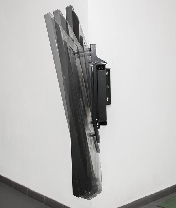 Image du produit DSS Support mural électr., -75", max 40 kg, noir (Mur, 75", 40 kg)
