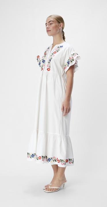 Produktbild Object Besticktes Maxikleid (42)