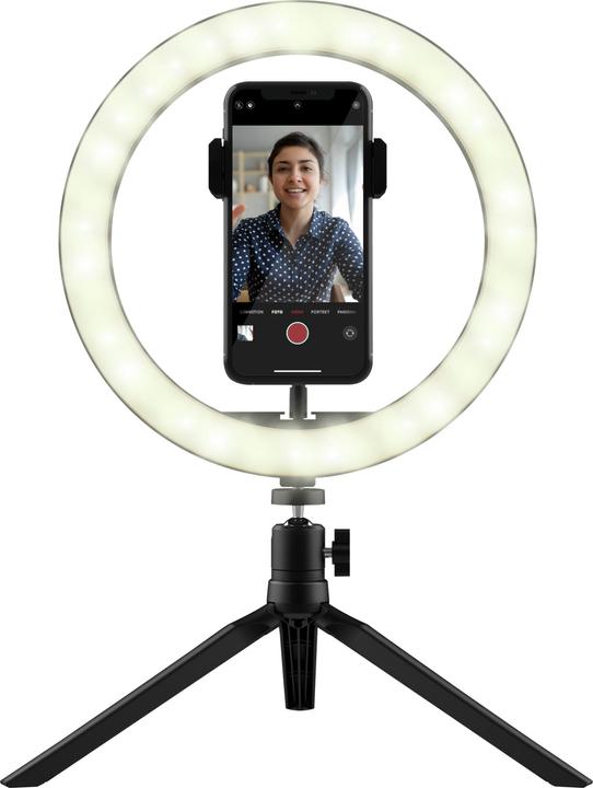 Produktbild Trust Smartphone-Stativ Maku Ringlicht-VLogging-Set (Ringleuchte)