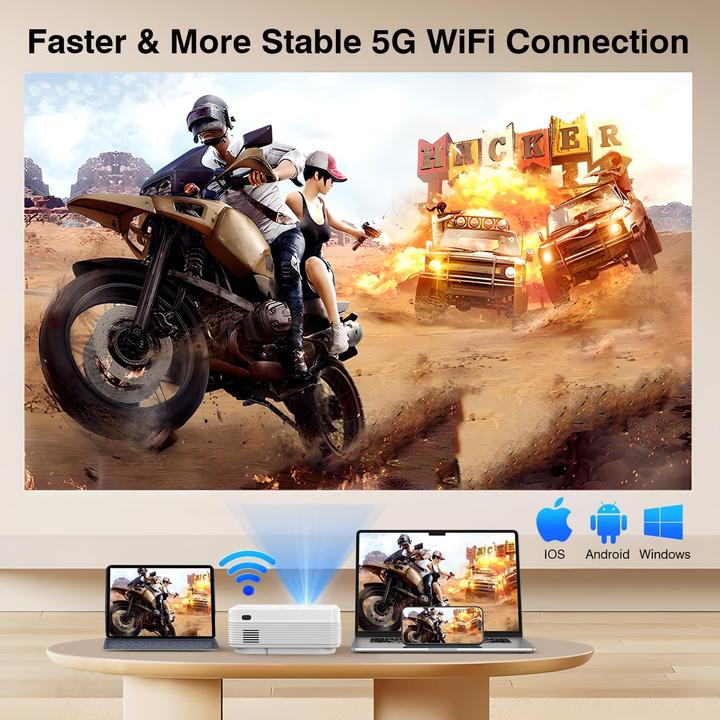 Image du produit Yezmek Beamer 4K (4K, 300 lm)