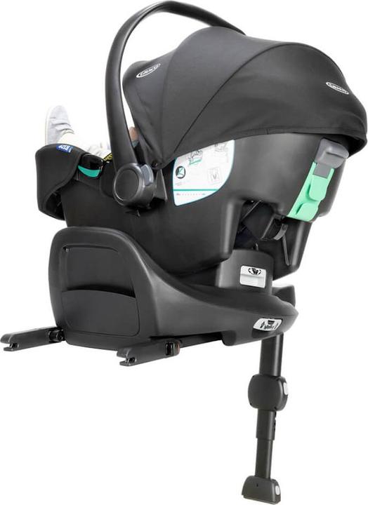 Actual product image Graco SnugLite i-Size Babyschale inkl. SnugTurn Base (Baby car seat, ECE R129/i-Size Standard)