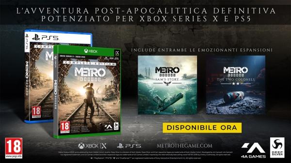 Image du produit Deep Silver Metro Exodus : Édition complète (PS5, IT)