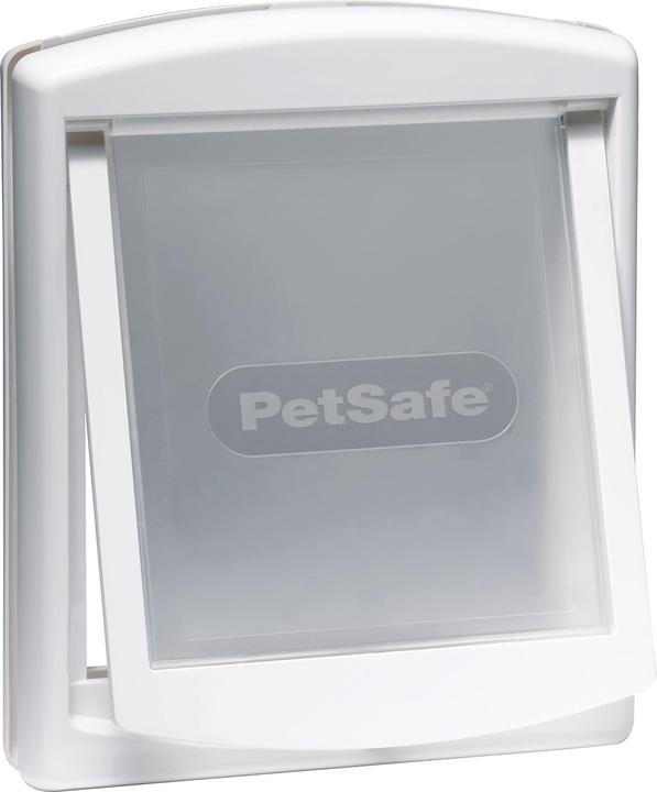 Produktbild PetSafe Staywell Tür mit zwei Positionen für Hunde bis 18 kg, weiss (Manuelle Katzenklappe)