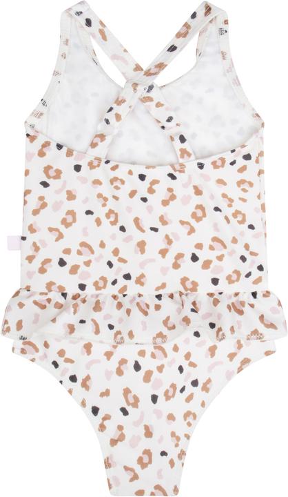Swim Essentials Badeanzug Mädchen 74/80 Kaki Leopard (80)
