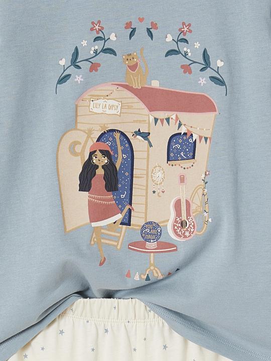 Produktbild Vertbaudet 2er-Pack lange Mädchen Schlafanzüge mit Boho-Print (86)