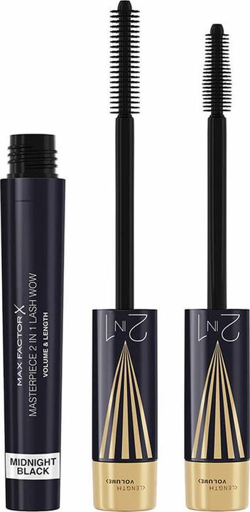 Actual product image Max Factor Masterpiece 2 In 1 Lash Wow (003 Midnight Black)