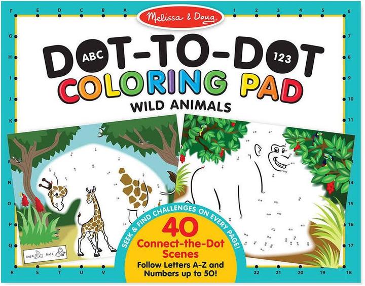 Immagine prodotto Melissa & Doug Punto a punto - WildAnimals