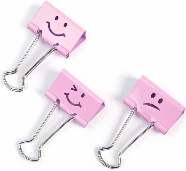 Actual product image Rapesco 32mm emoji mounting clips (20 x)