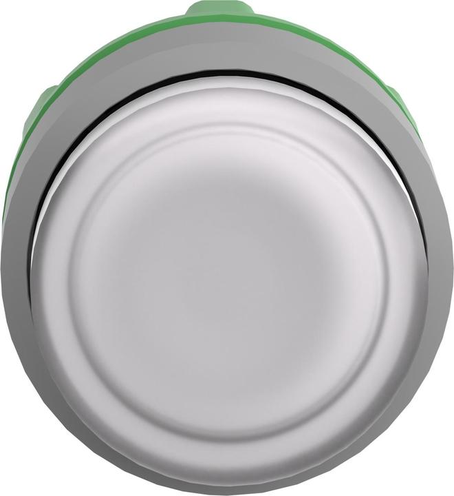 Produktbild Schneider Electric Leuchtdrucktaster, Front, vorstehend, ZB5AW113C0