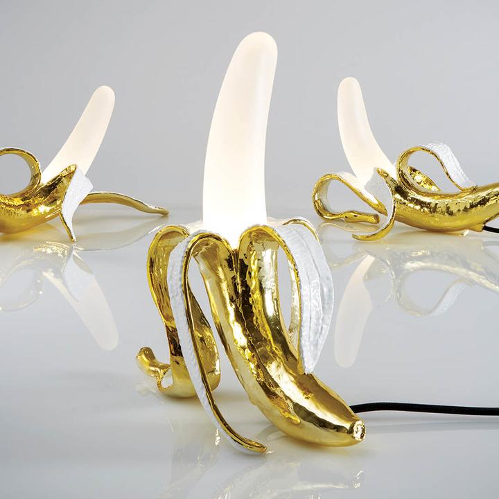 Immagine prodotto Seletti Banana Lamp Louie lampada da tavolo oro (480 lm, E14)
