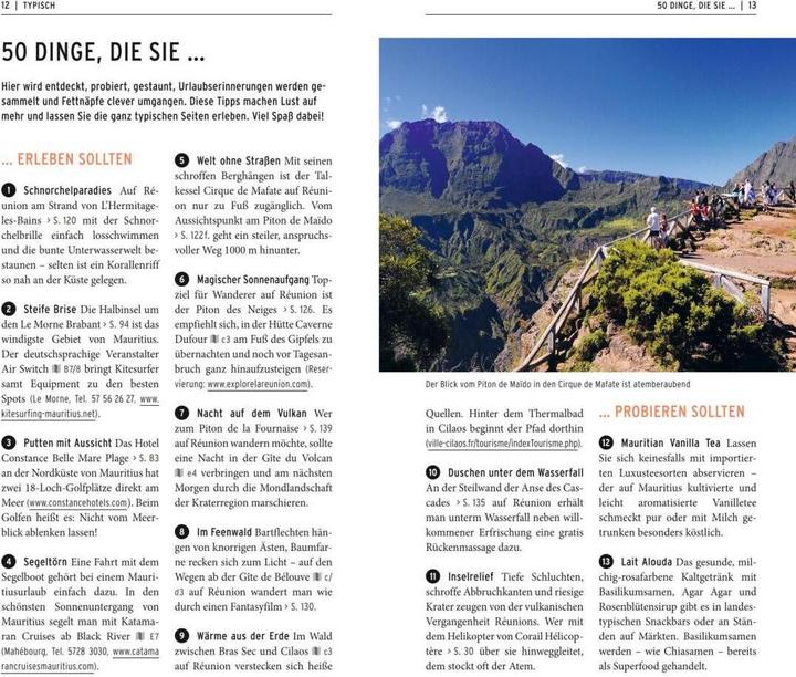 Produktbild on tour Reiseführer Mauritius/Réunion (Deutsch, Wolfgang Rössig, 2019)