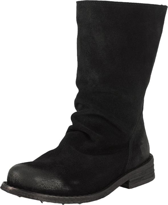 Actual product image Felmini GREDO W107 Wide Fit boot in suede, with a zip at the back for a secure fit. (38)