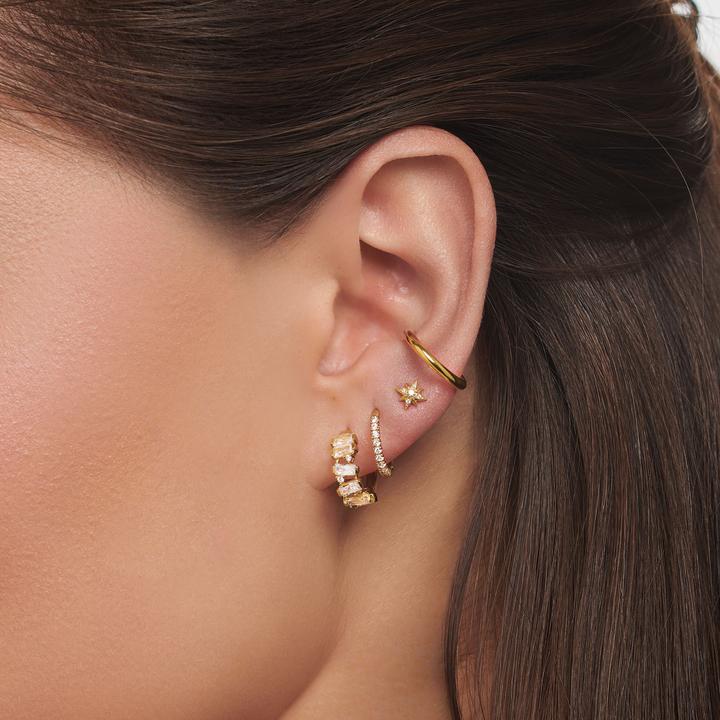 Immagine prodotto Thomas Sabo Pietre bianche creole oro (Argento 925, Zirconia)