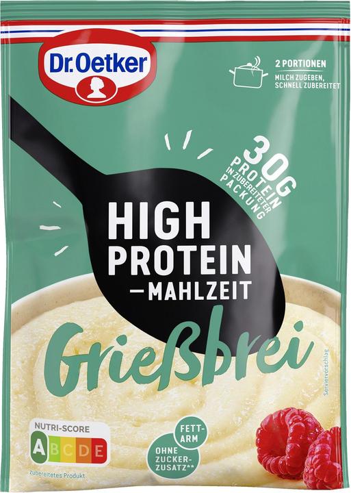 Immagine prodotto Dr. Oetker Porridge di semolino ad alto contenuto proteico (95 g)