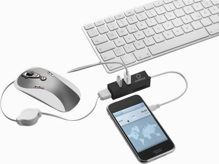 Immagine prodotto Renkforce RF-4995192 (Micro USB, 3 Porti)