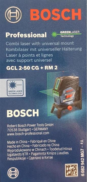 Produktbild Bosch Professional Gcl 2-50 Cg