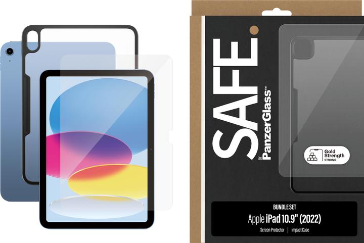 Actual product image PanzerGlass Tablet protection film 2-in-1 bundle Apple iPad 10.9 (1 Piece, iPad)
