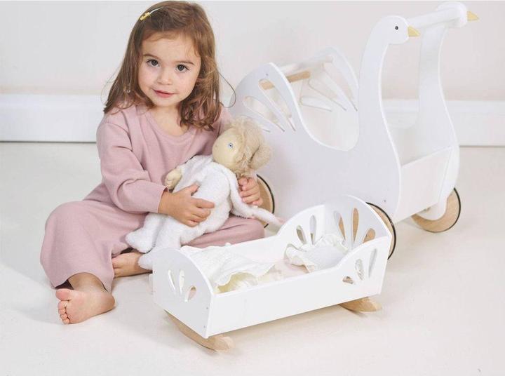 Image du produit Tender Leaf Toys Poussette de poupée Cygne