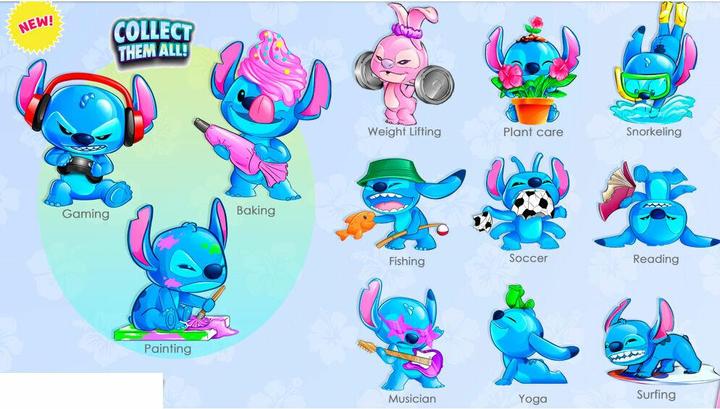 Image du produit Just Play Lilo & Stitch Minifigure Stitch Hobbies