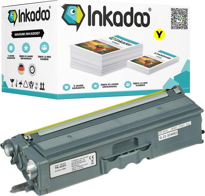 Produktbild Inkadoo Kompatibel Toner für Brother MFC-L 8900 CDW (Y)