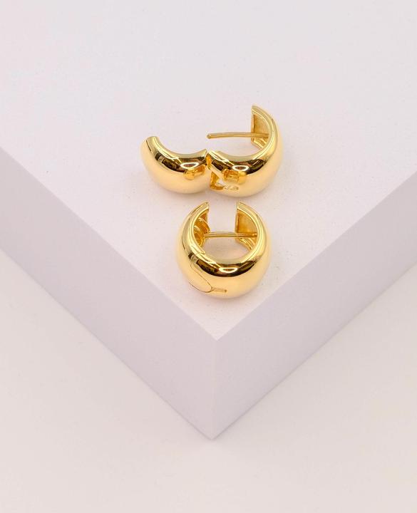 Produktbild Muau Creolen (750/18K Gelbgold)