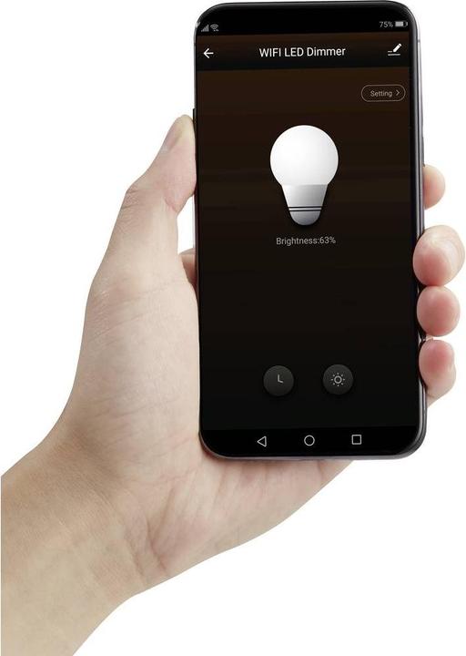 Actual product image Sygonix SY-5775566 Flush-mounted dimmer Suitable for light sources: LED lamps, incandescent lamps