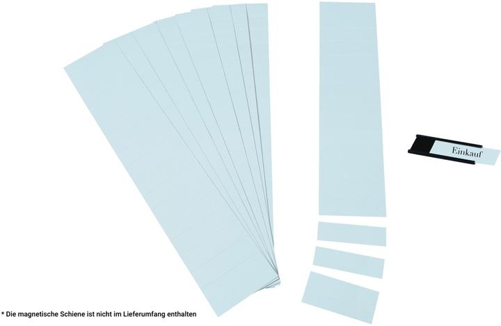Ultradex Insert cards for 34mm insert rail 40x32mm light blue PU=90 pieces