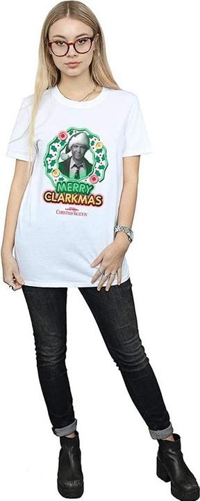 Produktbild National Lampoon´s Vacation Graustufen Clarkmas TShirt aus Baumwolle (S)