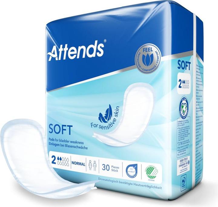 Image du produit Attends Soft 2 normal langes (30 x, Normal)