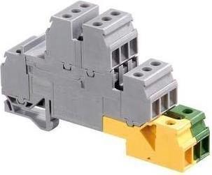 Produktbild Krüger ABB STOTZ-KONTAKT 1SNA 110 328 R0200 Installationsetagenklemme 17.8 mm Schrauben Belegung PE L Grau (Kondensator)