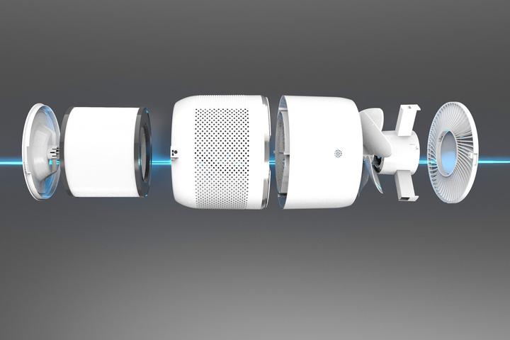 Produktbild Tesla Smart Air Purifier Mini air purifier (14 m²)