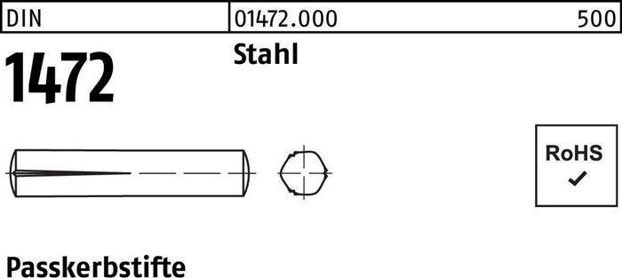 Immagine prodotto Perno DIN 1472 6 x 45 acciaio DIN 1472