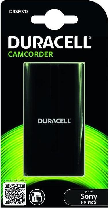 Actual product image Duracell Battery for Sony NP-F970 (Rechargeable battery)
