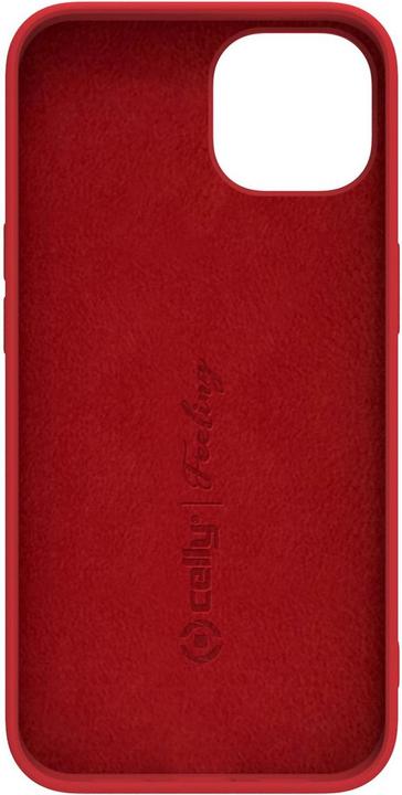 Image du produit Celly Feeling Mobile Phone Case 15.5 cm (6.1') Cover Red (Apple iPhone 14)