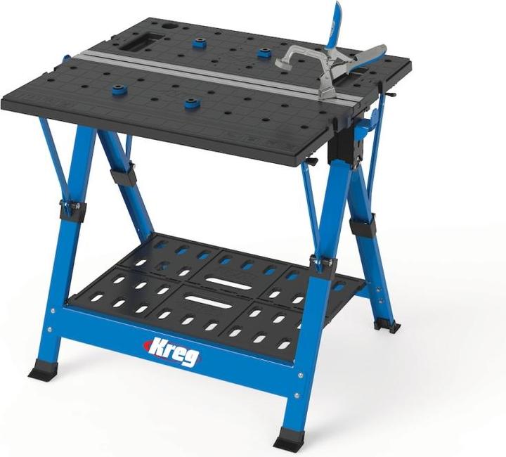 Actual product image Kreg Mobile multifunctional workbench versatile for do-it-yourselfers KWS1000-INT (85.52 cm, 94.51 cm)