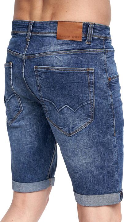 Actual product image Duck and Cover Mens Mustone Denim Shorts (34)