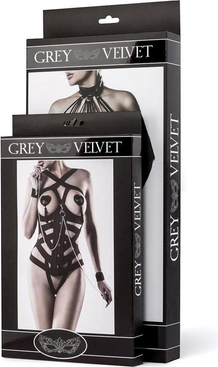 Produktbild Grey Velvet 3-teiliges Kettenharness-Set (XS, S)