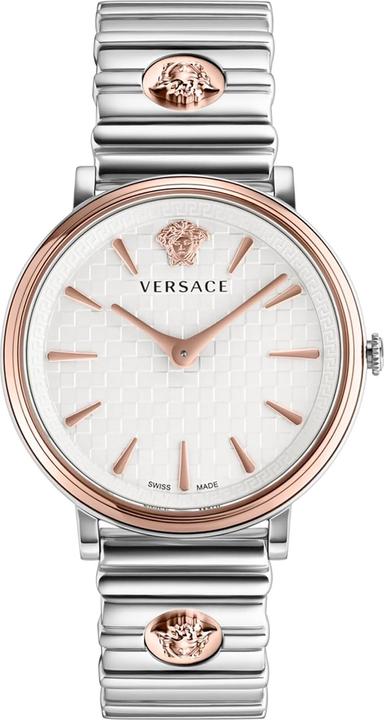 Produktbild Versace VE8105022 V-Circle Damenuhr 38mm 5ATM (Analoguhr, 38 mm)