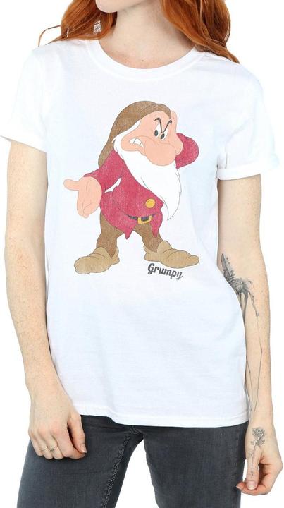 Immagine prodotto Snow White Maglietta da donna/ragazzo in cotone Grumpy Boyfriend (3XL)