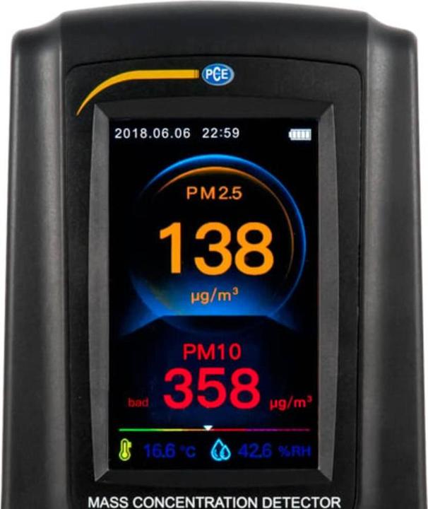 Image du produit PCE Instruments poussière appareil de mesure collecteur de particules
