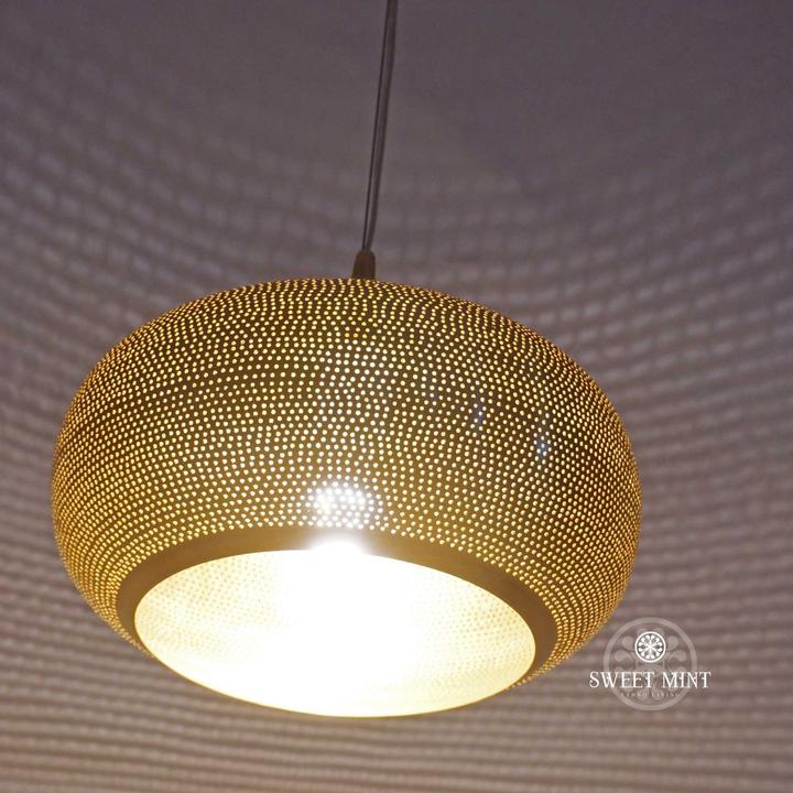 Actual product image Sweet Mint Oriental Lamp Potiki Dots (E27)