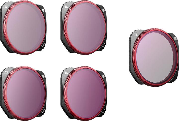 Actual product image Pgytech CPL+ND-PL 16/64/128/256 (Drone filters, DJI Mini 3)