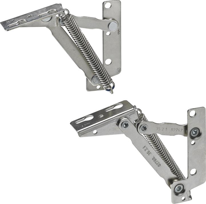 Produktbild Hettich Klappscharnier Beschläge für Klapptüren für links + rechts Lift up 1Paar (2 Stk.)