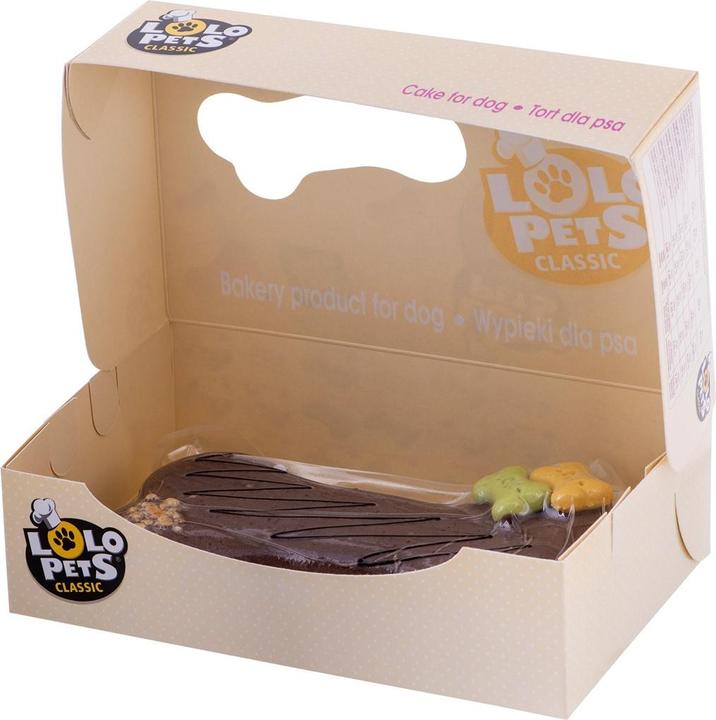 Produktbild Lolo Pets Classic Tort dla psa Orzechowo-czekoladowy (Senior, 250 g)