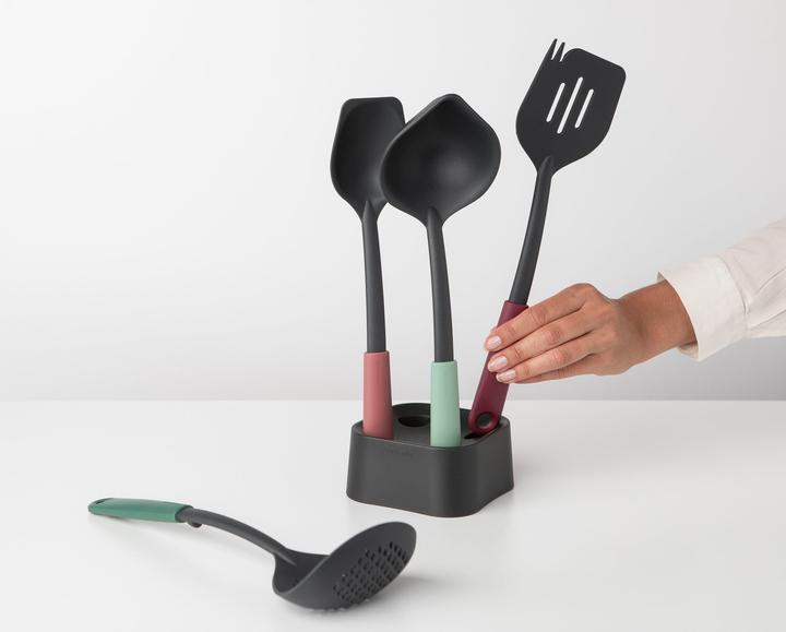 Actual product image Brabantia Kitchen utensil set plus stand