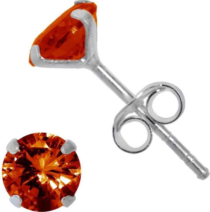 Bijouteria Ohrstecker (Silber 925, Zirkonia)