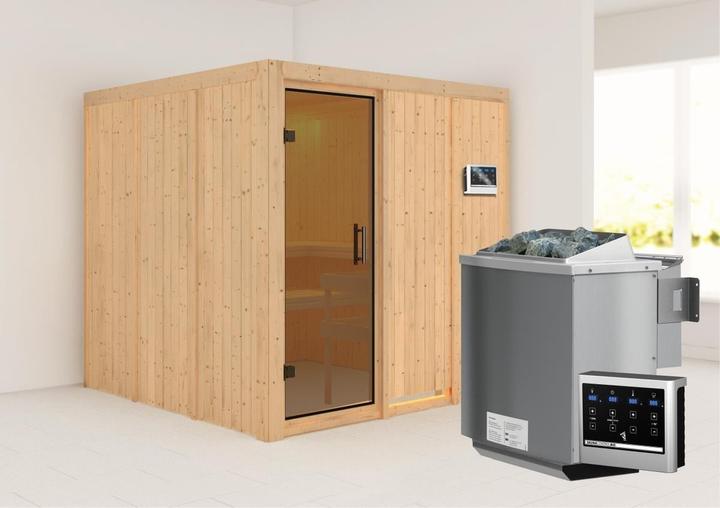 Produktbild Karibu Rodin ohne Dachkranz (9 KW Bio externe Steuerung)